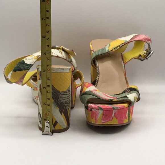 Nine West Floral Platform Sandal - Picture 4 of 5